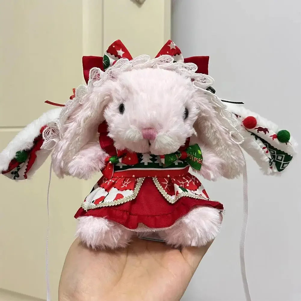 For Jellycat 15cm Yummy Rabbit Replacement Cute Doll Clothes outfit Christmas Accessories Mini Clothes