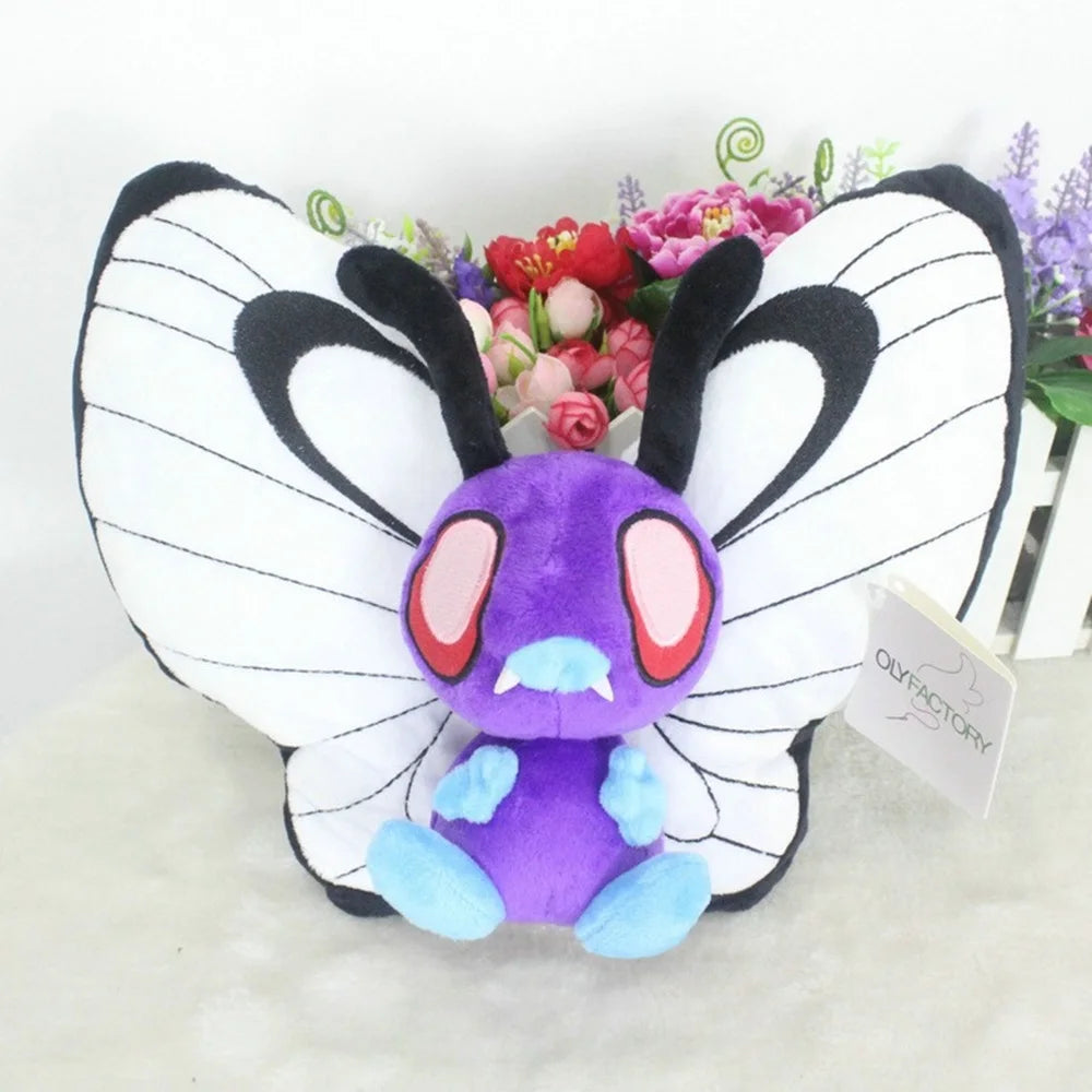 POKEMON 27cm Medium Plush Bada Phalaenopsis Pokemon Plush Toy Children's Plush Toy Festival Gift Favorite Birthday Collection Gi