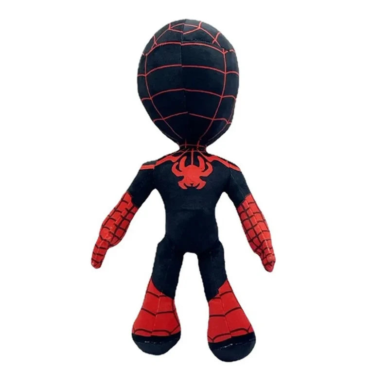 32CM Anime Avengers Spiderman Plush Toys Into the Spider-Verse Gwen Peter Parker Noir Dolls Soft Stuffed Toy For Kids Gift