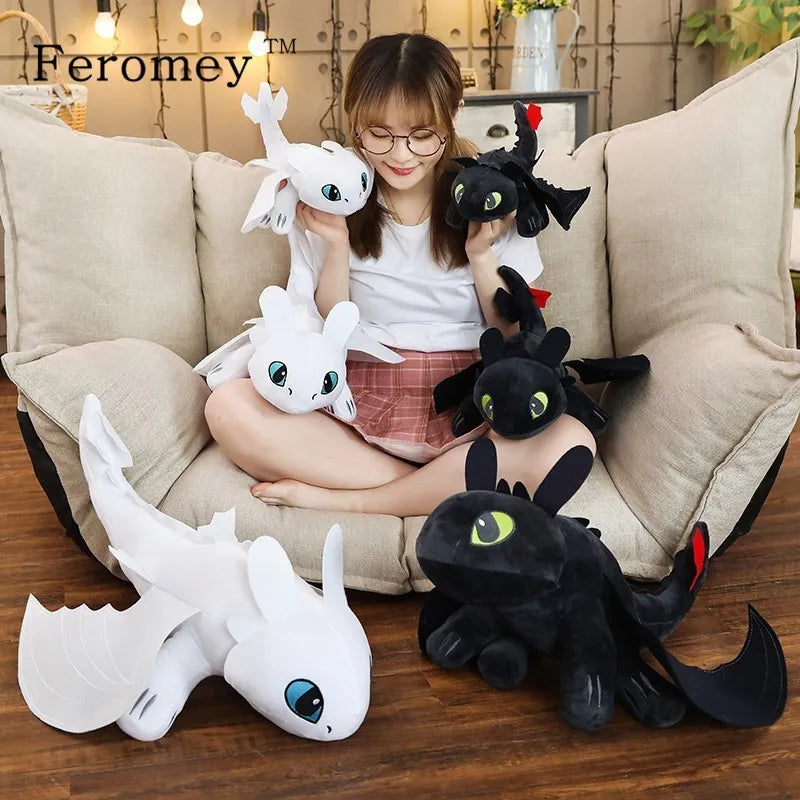 How To Train Your Dragon Toothless Anime Plushie - Plushy Mart