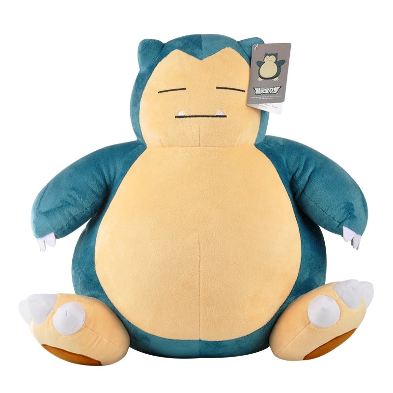 original Pokemon Plush Toys Kawaii Gengar Snorlax Eevee Lapras Charizard Stuffed Doll Room Decoration Peluche Gifts