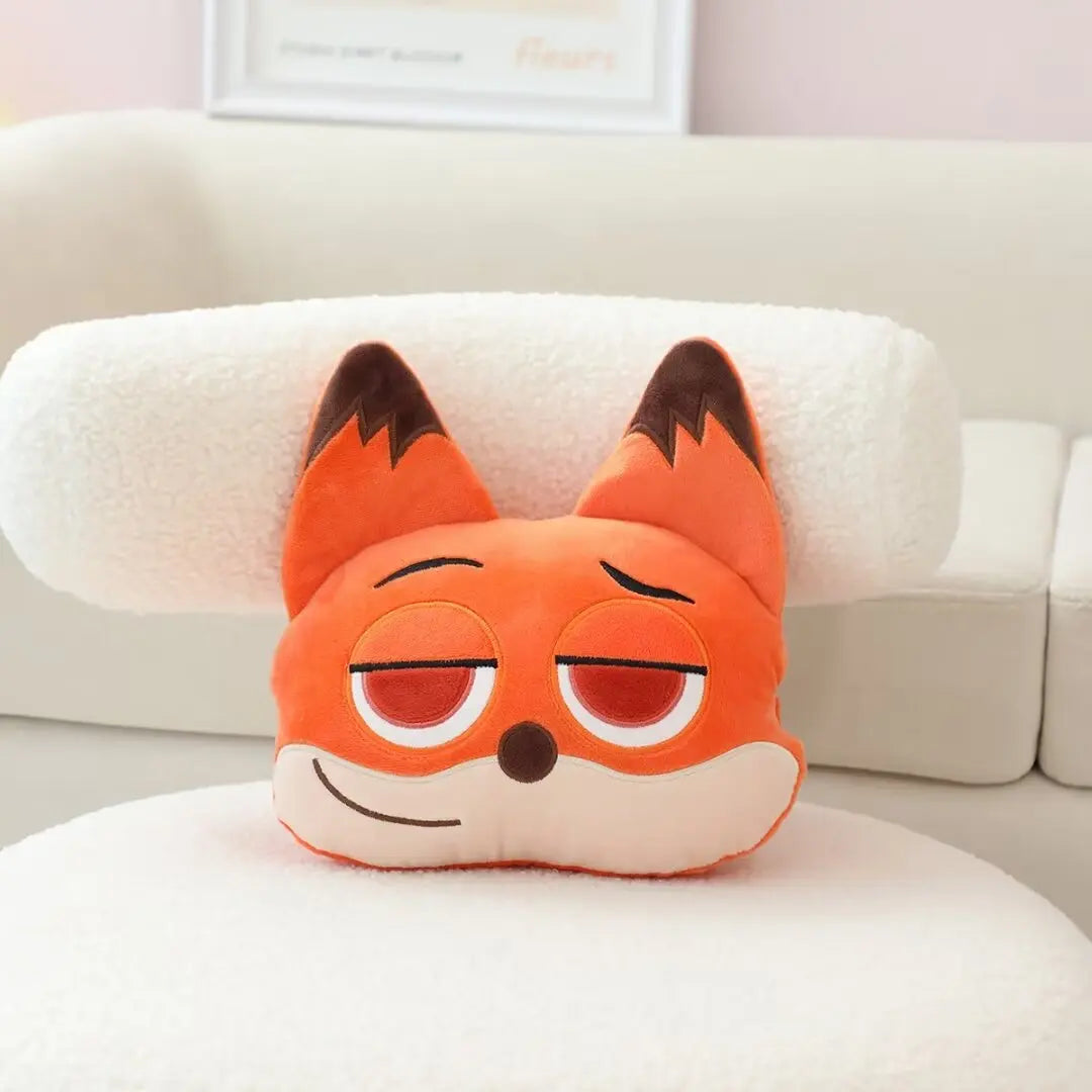 Disney Crazy Zootopia Zootropolis Judy Nick Plush Toy Soft Cuddly Pillow Comfortable Back Cushion Pillow Hug Plushies Xmas Gifts