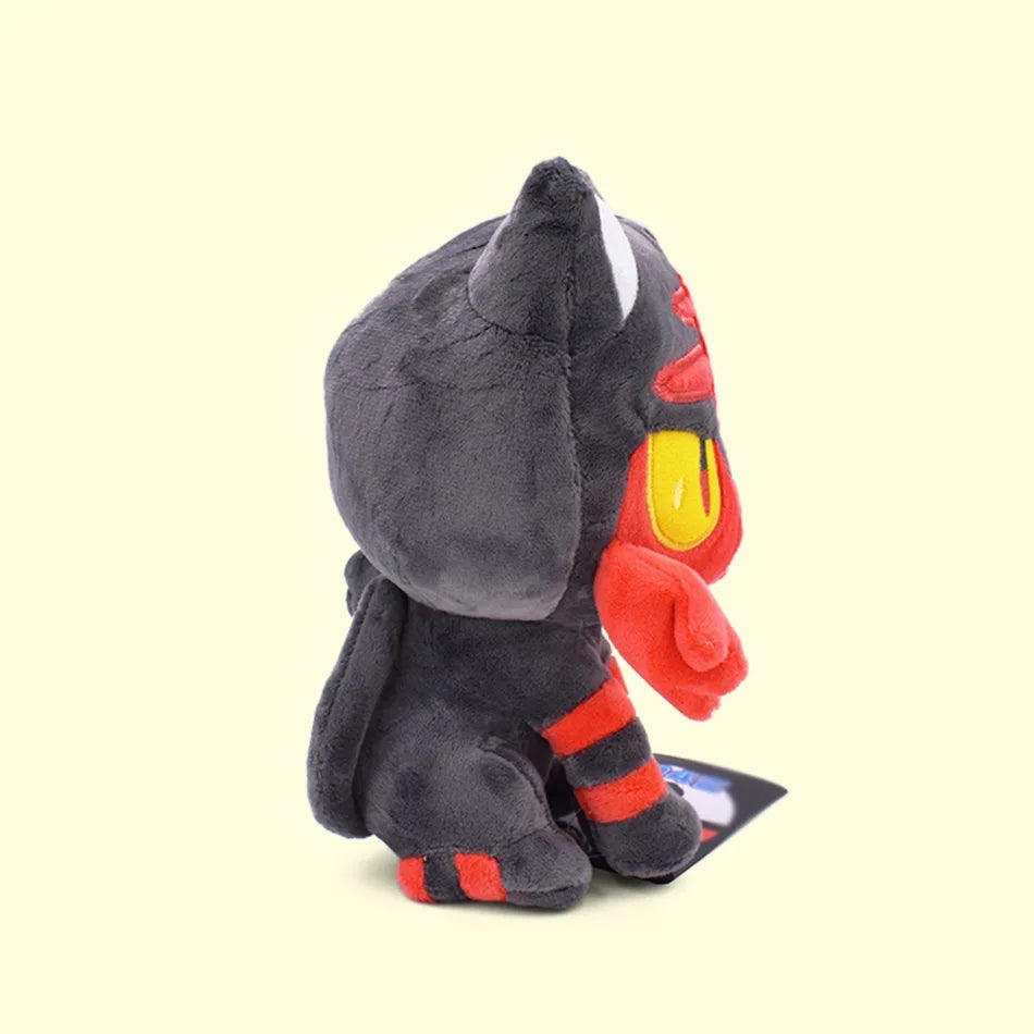 Pokemon 20cm Plush Toy Kawaii Litten Stuffed Peluche Doll Kids Girls Boys Toys Gifts