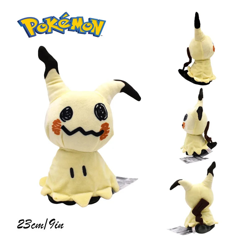 Pokemon Cubone Plush Toys Eevee Beedrill Mimikyu Poliwhirl Stuffed Phanpy Palafin Scolipede Horsea Cartoon Peluche Dolls Gifts