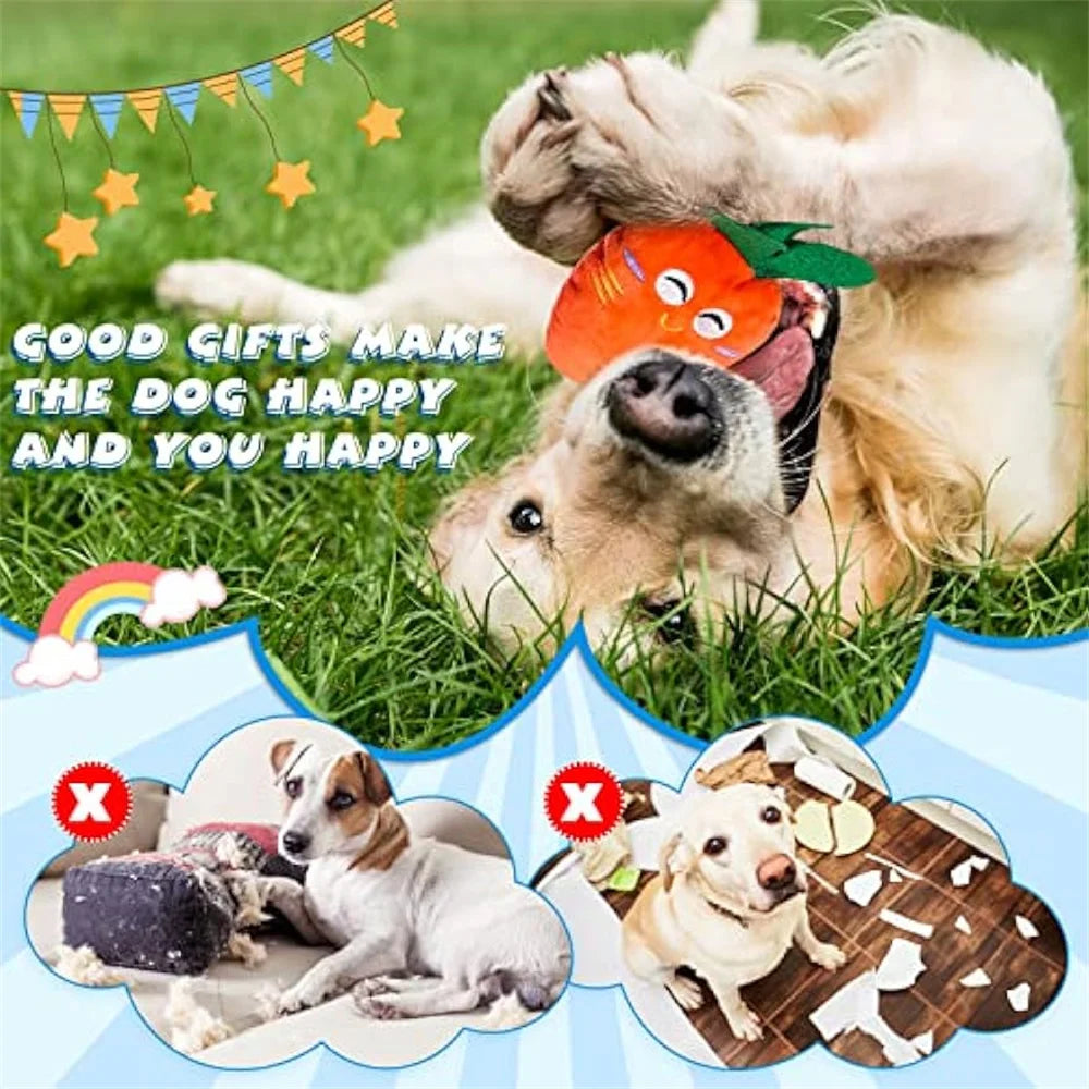 50PCS/Pack Dog Squeaky Toys Bulk, Plush Dog Toys for Small Medium Dog, Cute Stuffed Pets Squeaky Toys Dog Puppy Birthday