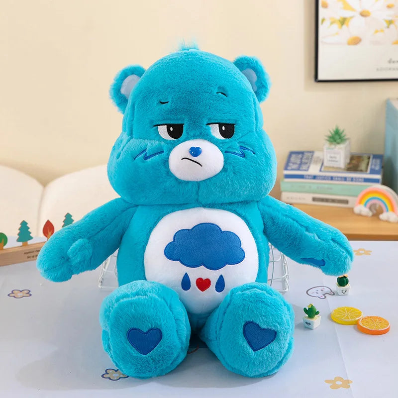 40cm Miniso Rainbow Bear Cartoon Plush Doll Super Soft and Soothing Sleeping Doll Surprise Children's Birthday Gift