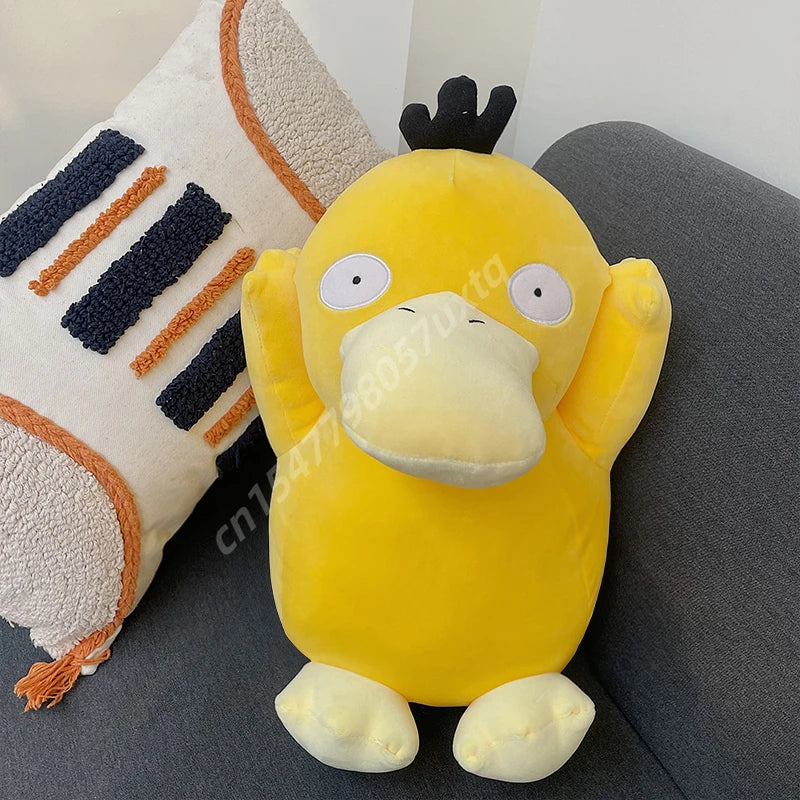 40cm Lovely Psyduck Plush Toy Cartoon Stuffed Anime Pokemon Psyduck Yellow Duck Doll Soft Cuddly Plushies Xmas Gifts