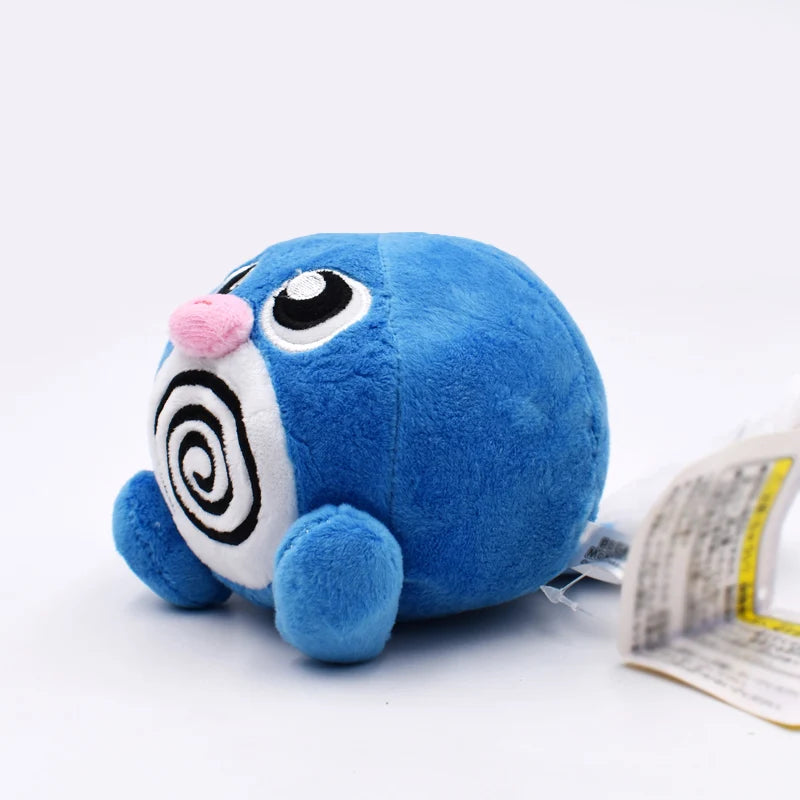 Pokemon Kawaii Poliwag Poliwhirl Anime Plush - Plushy Mart