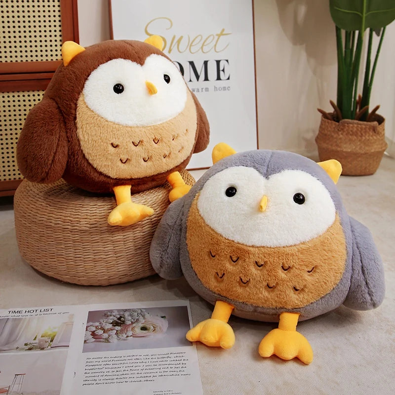 30/40cm Lovely Owl Plushie Cartoon Anime Plush Toy Soft Stuffed Animal Plushie Dolls Boys And Girls Children Birthday Gift