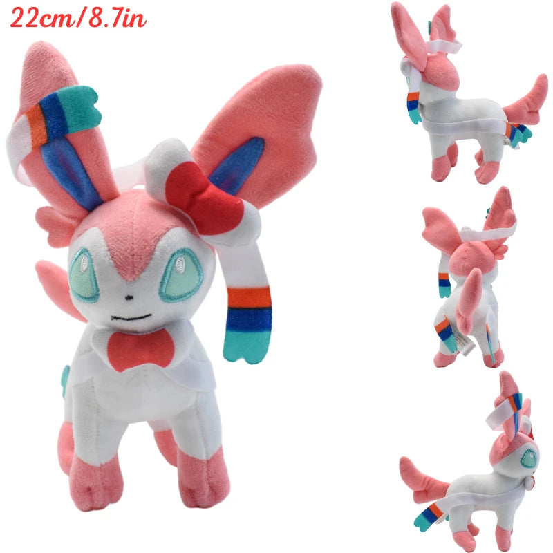 19 Styles Pokemon Plush Toys Eevee Vaporeon Leafeon Umbreon Sylveon Espeon Glaceon Flareon Jolteon Stuffed Animal Peluche Dolls