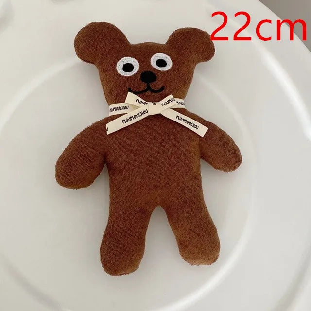 1pc 23cm Genuine Mr.Bean Plush Teddy Bear Toys Cute Stuffed Cartoon Movie Brown Figure Dolls Funny Gift for Kids Birthday