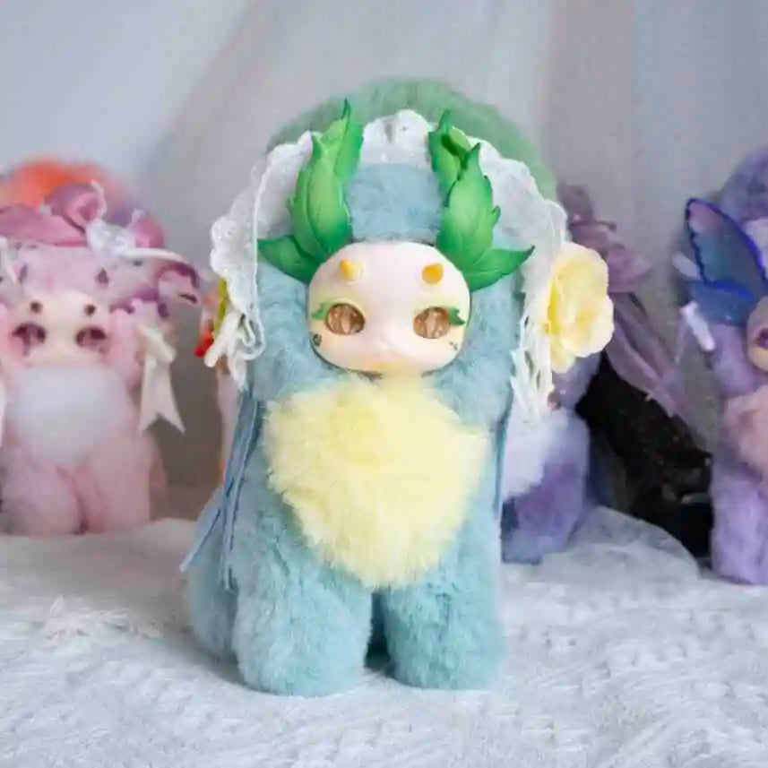 New Hot Tutulong Blind Box Fantasy Forest Tea Party Series Mysterious Surprise Box Kawaii Rabbit Dragon 2nd Plush Cute Figure