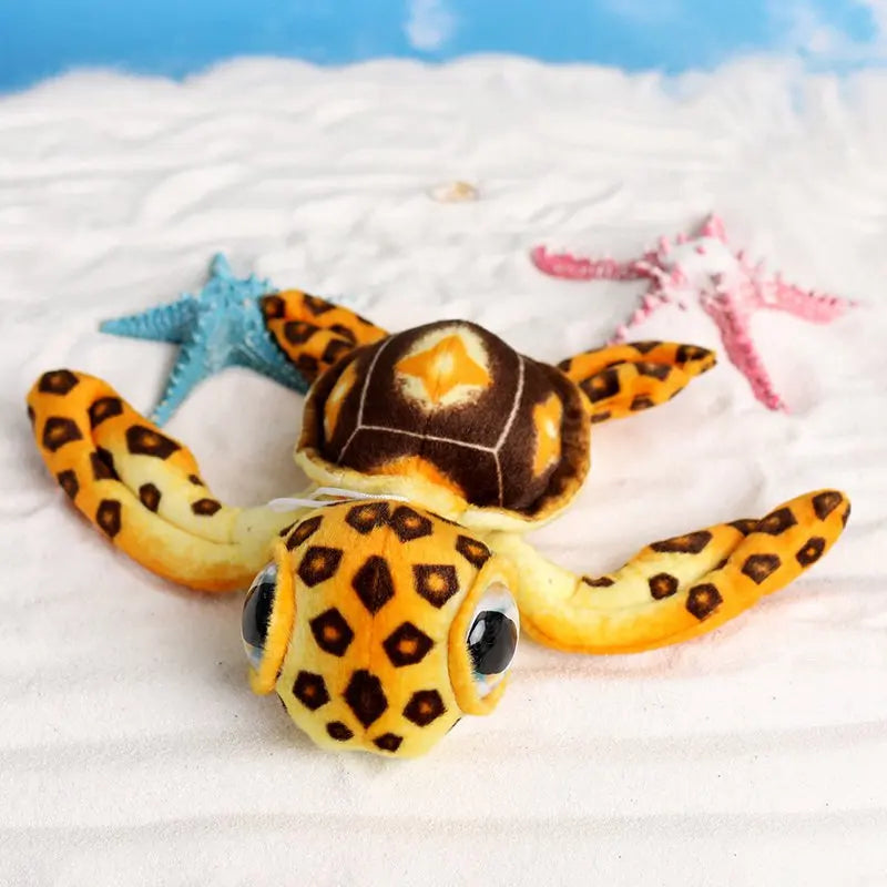 17cm/25cm Plush Simulation Tortoise Toy Cute Turtle Doll Plush Pillow Stuffed Cushion for Friends Birthday Gift