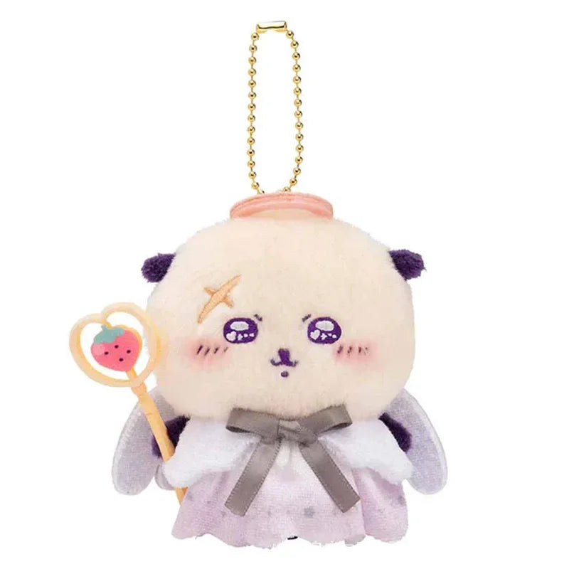 Chiikawa Plush Cute Car Keychain Hachiware Children's Creative School Bag Pendant USAGI Animation Peripheral Holiday Gift