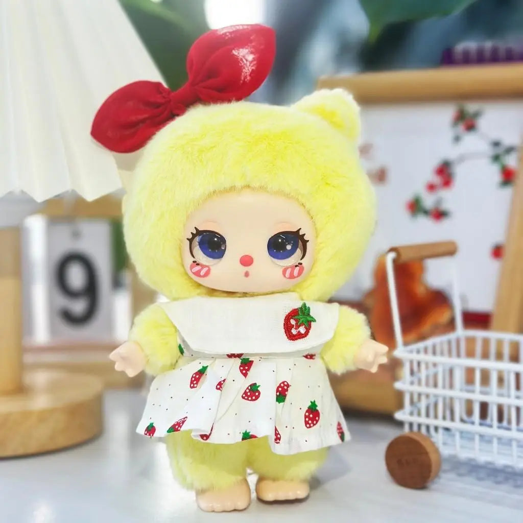 16cm Mini Plush Doll'S Clothes Outfit Accessories For Liila LUCKY CAT Idol various styles of dresses Clothing Gift