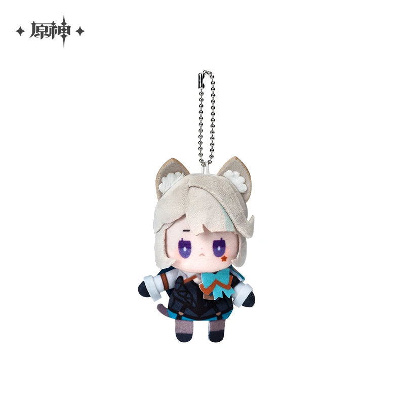 7cm Genshin Impact Anime Game 2023 Carnival Theme Finger Doll Plush Cartoon Pendant Zhongli Furina Nahida Toys Halloween Gift