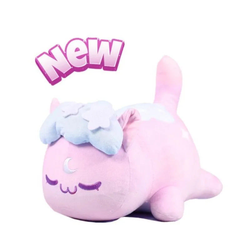 Meemeow Aphmau Plush Bundle - Cats, Food Plushies, Kawaii Cute Dolls