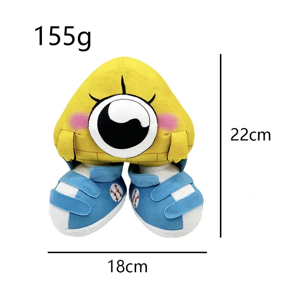 8.66inch Baby Bil The Book Of Bill Plush Toy Dolls Cute Cartoon Big Eyed Shoes Stuffed Soft Toy Birthday Christmas Gift For Kids