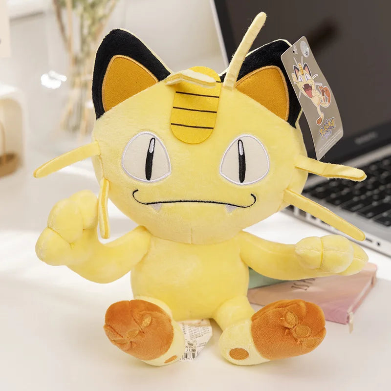 Pokemon Meowth Yamper Plush Toys Dedenne Emolga Anime Cartoon Soft Stuffed Dolls Cute Dog Cat Great Birthday Gift For Kids Girls