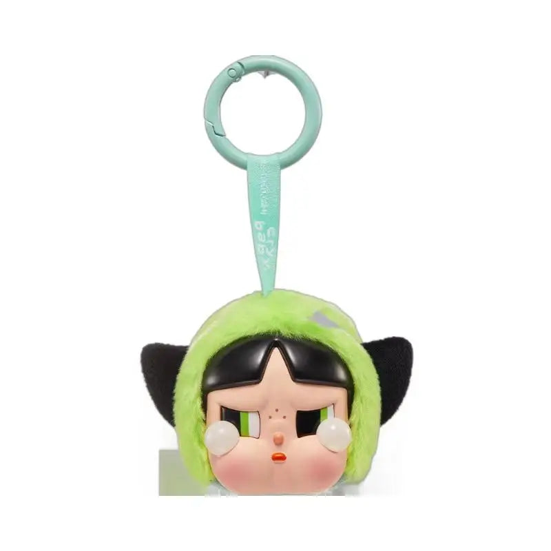 Popmart Crybaby Flying Girl Police Series Lucky Vinyl Face Plush Blind Box Cute Fashion Play Pendant Doll Child Halloween Gift