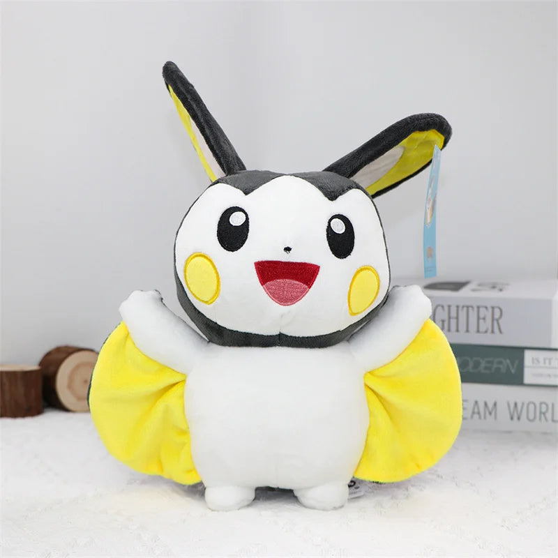 Original Pekomon Eevee Yamper Emolga Alolan Vulpix Plush Toys Leafeon Umbreon Espeon Sylveon Anime Stuffed Peluche Doll Gifts