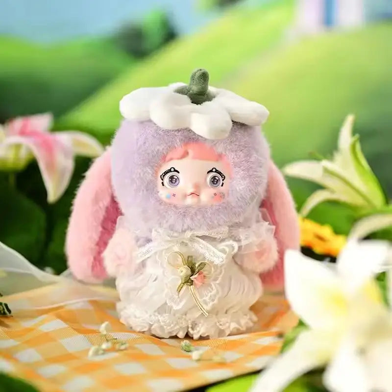 New In Stock Nommi Garden Rabbit Series Blind Box Anime Figure Kawaii Sweet Lovely Dolls Bag Decoration Toys Children Birthday