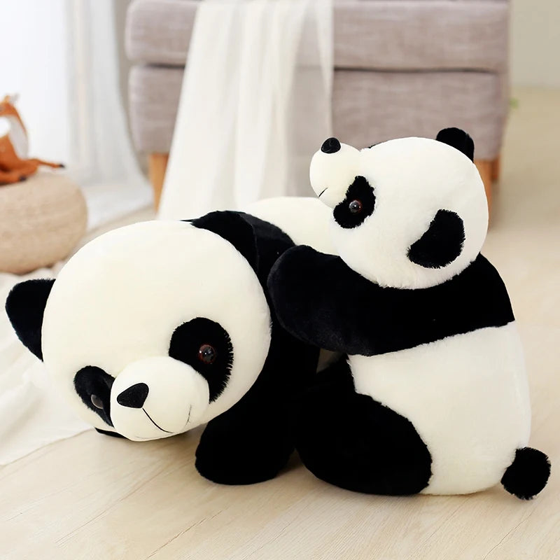 70cm Kawaii Baby Fat Giant Panda Bear Short Plush Stuffed Animal Doll Animals Toy Pillow Cartoon Kawaii Dolls Girls Lover Gifts