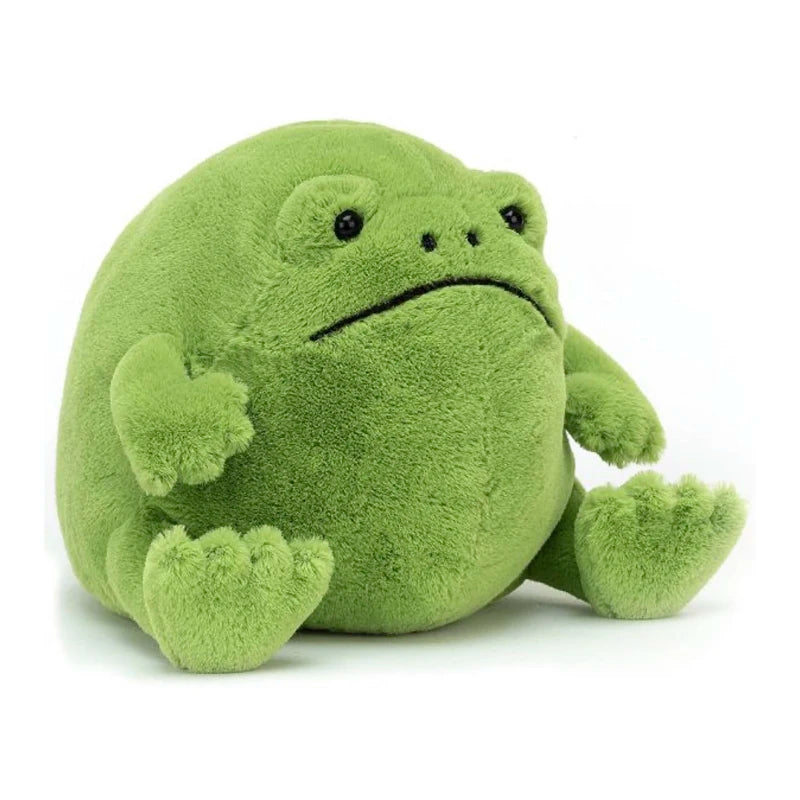 20cm Cute Ricky Rain Frog Plush Toy Stuffed Animal Funny Ugly Frogs Doll Soft Kawaii Appease Plushies Birthday Gift For Children