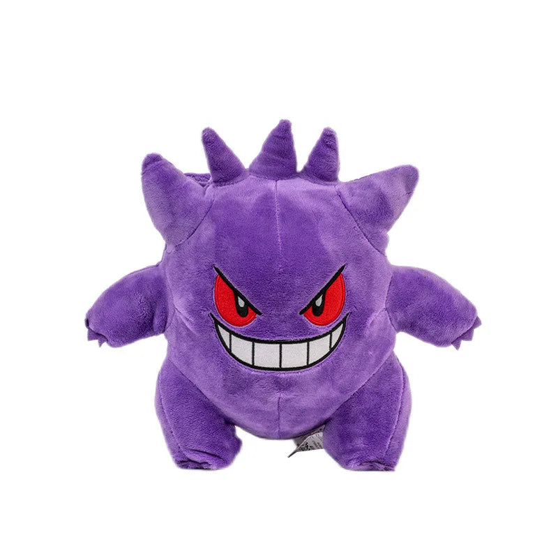 25cm Pokemon Kawaii Gengar Stuffed Toys Cartoon&Cute Plush Dolls Throw Pillow Birthday Gift For Kids Friends Boys Home