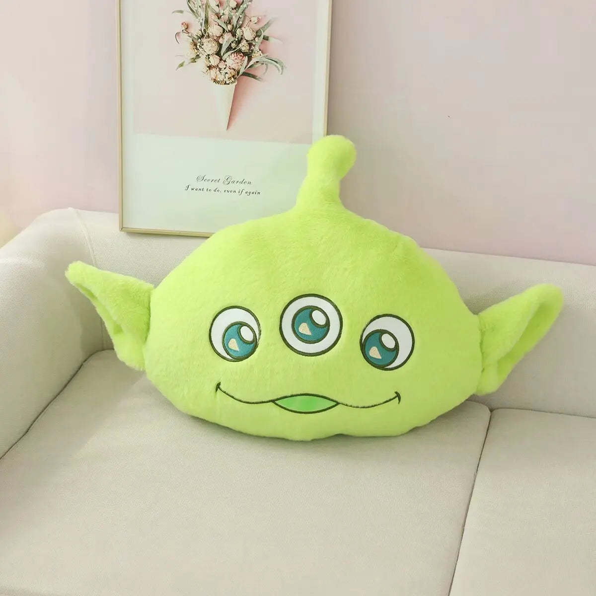 Comfortable Stitch Alien Plushies Cuddly Stuffed Anime Plush Toy Throw Pillow Blanket Back Cushion Sofa Bed Home Decor Gifts