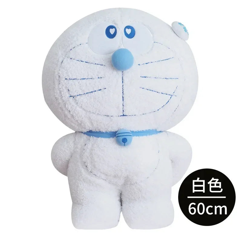 60cm Super Large Big Size Doraemon Cartoon Plush Toy Children's Doll Pillow Blue Fat Man  Plushies Friends Gift Stuffed Animal