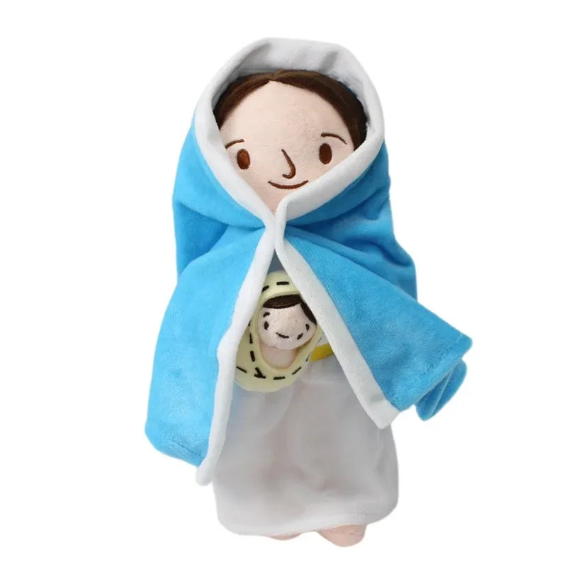 30cm Jesus Doll Plush Religious Figure Christening Religious Easter Christmas Jesus Doll Jesus Plush Doll Toy Birthday Gifts