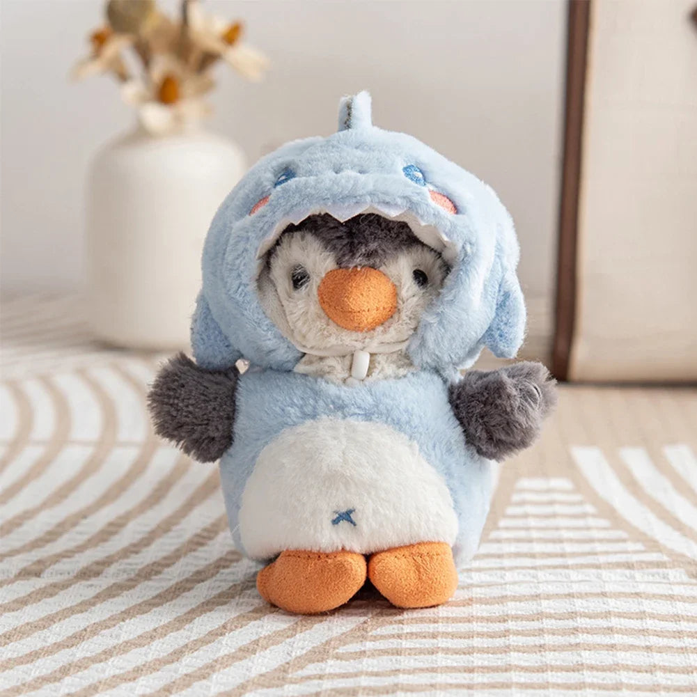 Mini Doll'S Clothes Outfit Accessories For 11cm Jellycat Peanut Penguin Idol Dinosaur shark jumpsuit Clothing