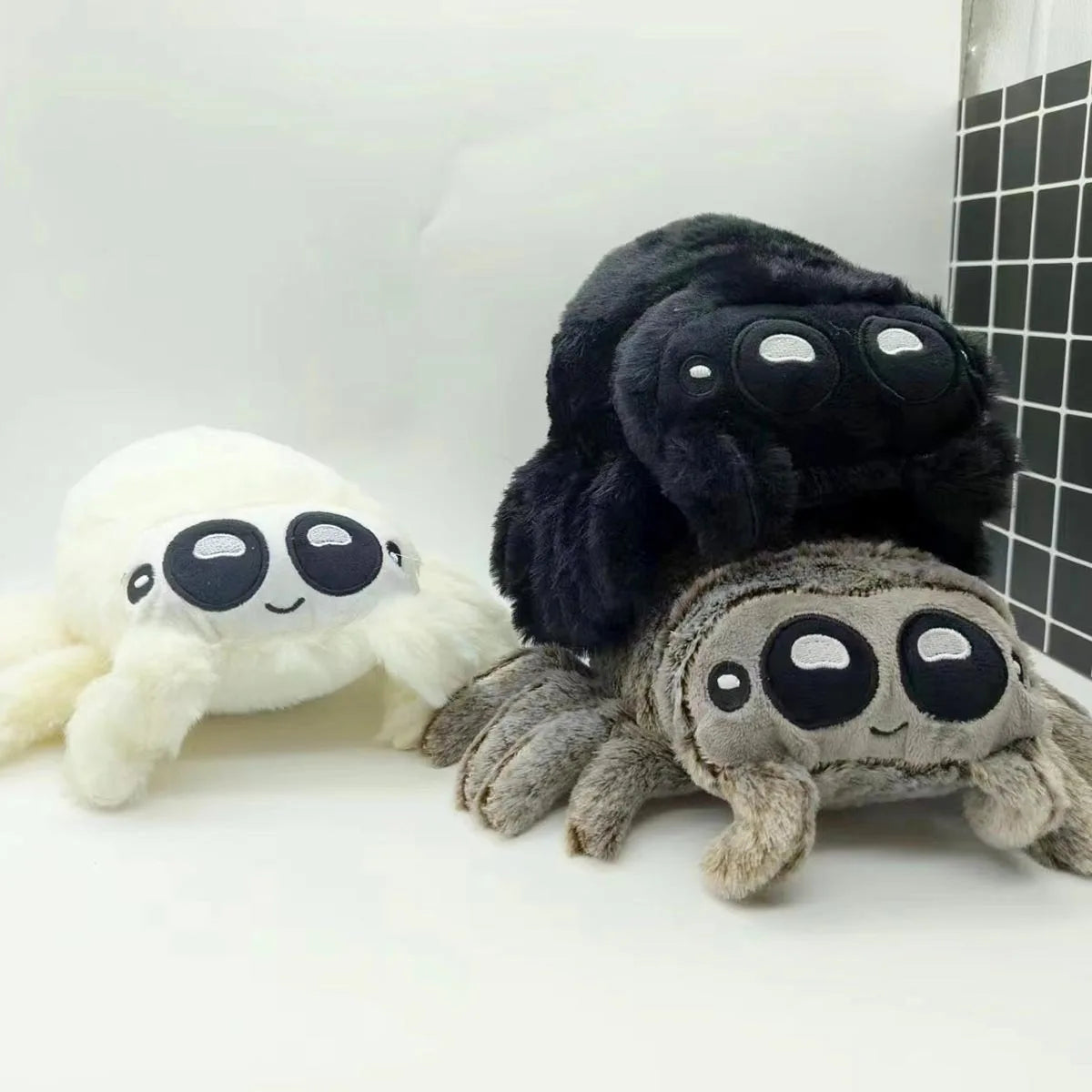 Adorable Lucas Spider Plush Toy Stuffed Anima For Kids -Perfect Gift For Spider Lovers - Soft And HuggableHalloween Companion