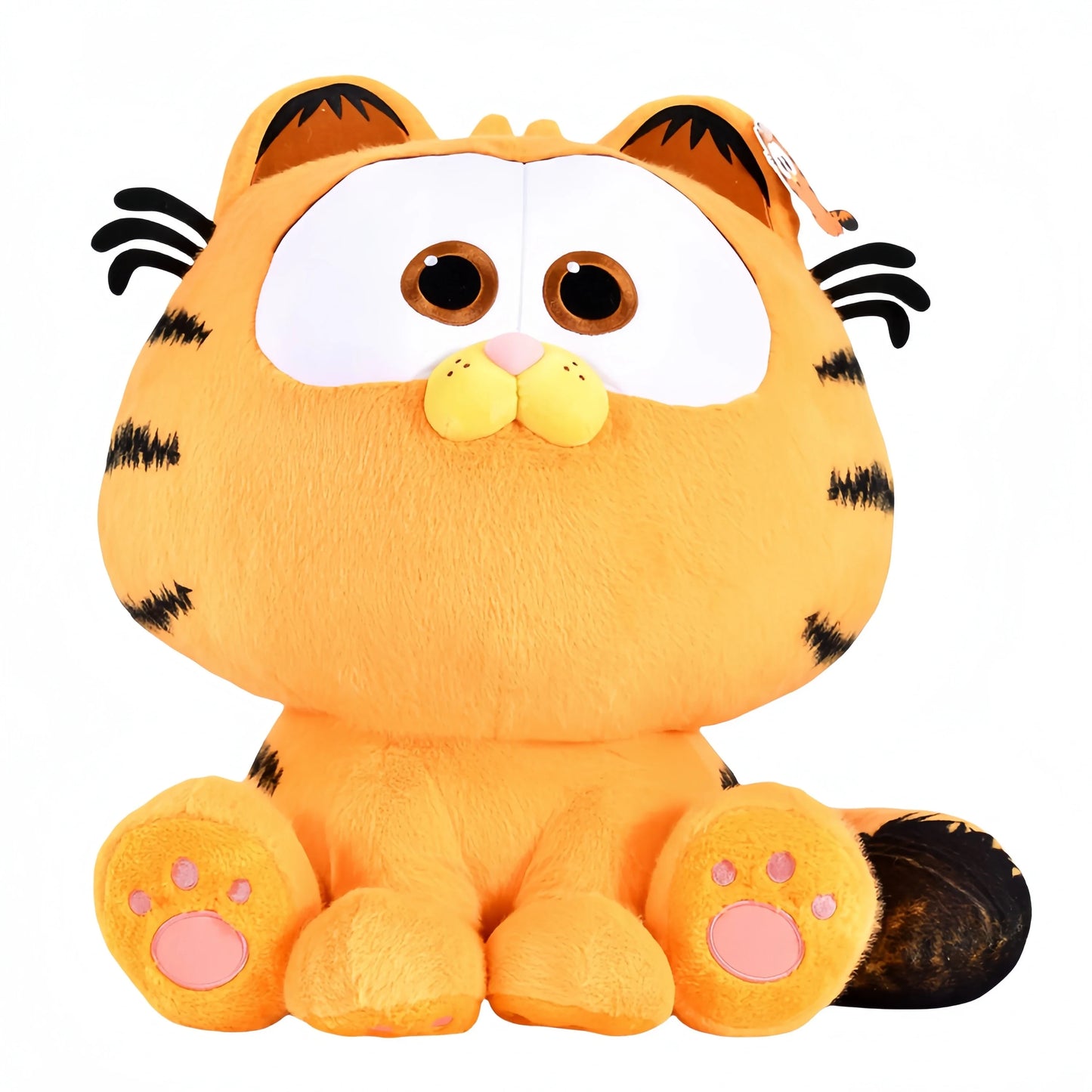 Original MINISO Garfield Kittens Plush Lazy Ginger Cat Stuffed Doll Anime Kitty Peluche Toys Hobbies Sofa Cushion Xmas Kid Gift