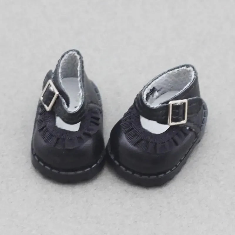 For LABUBU V1 V2 Leather Shoes Suitable for 17cm Cotton Dolls Shoes Boots Toys Casual Sports Shoes Dolls Accessories