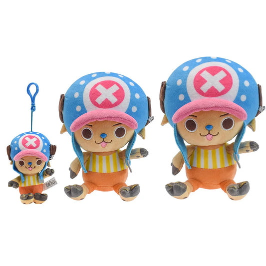 Original One Piece Chopper Plush Stuffed Doll Tony Tony Chopper Anime Soft Figure Toys for Kids Birthday Room Decoration Gifts