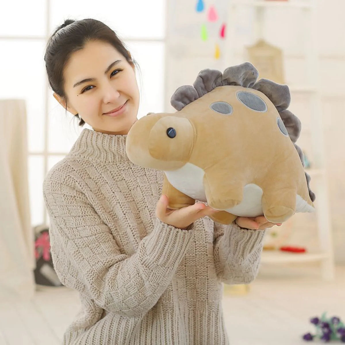 30/50cm Creative Cartoon Dinosaur Plush Toys Stuffed Animals Plush Dinosaur Pillow Tyrannosaurus Dolls Kids Boy Girls Gift