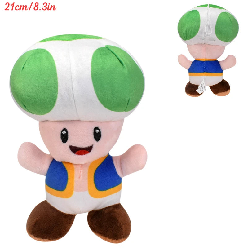 38 Styles Mario Princess Peach Daisy Rosalina Toad Soft Plush Toys Anime Yoshi Toadette Waluigi Stuffed Peluche Dolls Gifts Kids