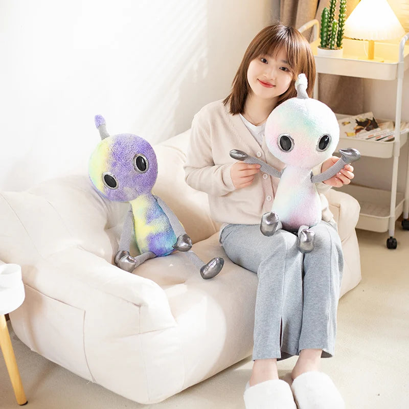 38cm Funny E.T Alien Kids Plush Doll Toys Stuffed Soft Playmates Toys for Children Creative Christmas Gift for Boys