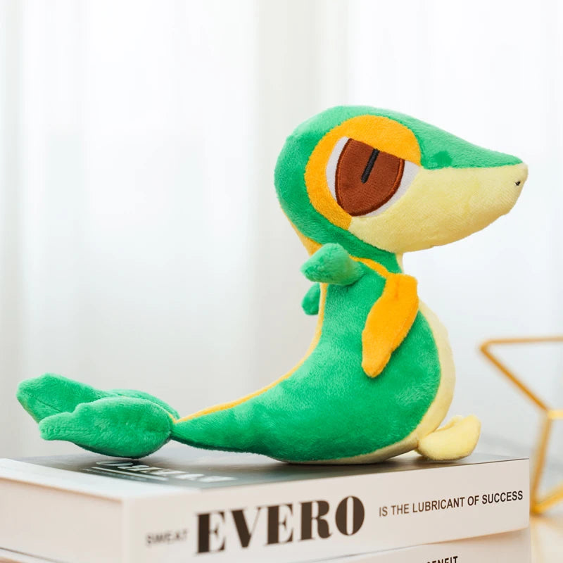 Pokemon Servine Plush Toys Snivy Evolution Stuffed Doll Serperior Peluche Kawaii Room Decor Exquisite Birthday Gifts For Kids