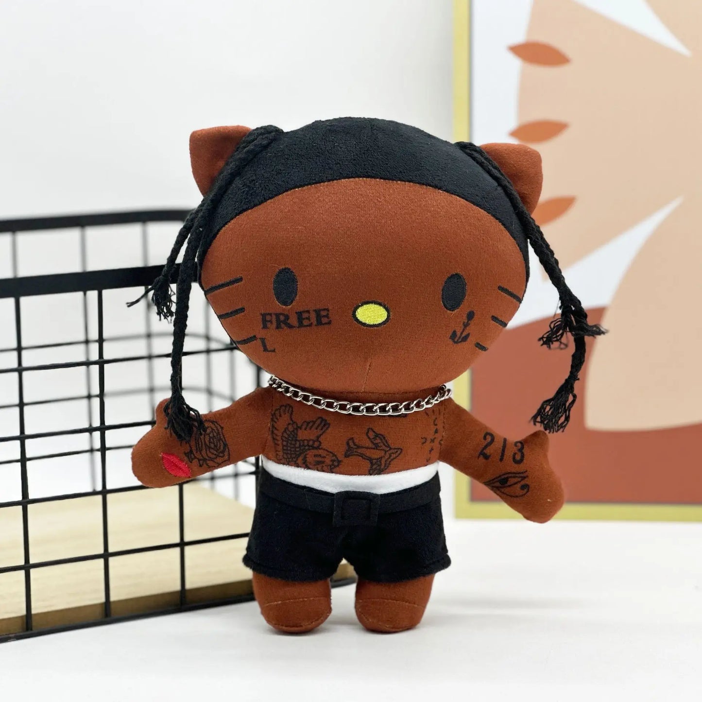 Travis Scott plush  Anime Plush Toy Plush Toy Stuffed Animals Soft Plush Children Gifts Doll Birthday