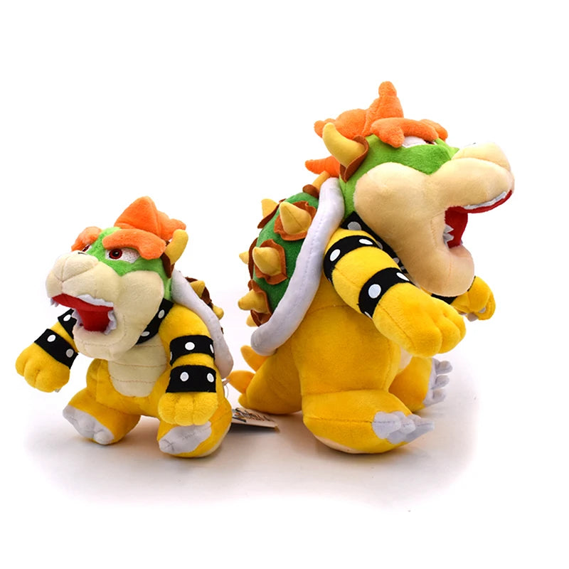 super Mario Bros Plush Toys Wonder Bowser Jr Meowser Lemmy Iggy Bowser Anime Stuffed Cartoon Peluche Dolls Kids Gifts