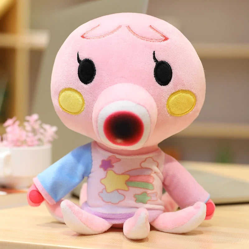 25cm/40cm Colorful Animal Crossing Plush Stuffed Dolls Tom Nook Porter Bunnie Marina Flora Chrissy Tasha Plushies Kids Gift Toy