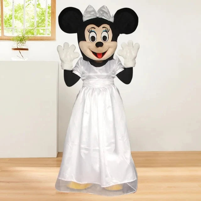 Hot Disney Mickey Minnie Mouse Cartoon Character Costume Stitch Mascot Costume Christmas Party Props Advertising Fancy Dress