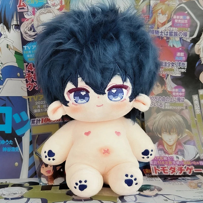 BLUE LOCK Plush Cotton Doll Toy Comic Character Isagi Yoichi/Bachira Meguru/Nagi Seishiro Stuffed Anime Idol Doll With Clothes