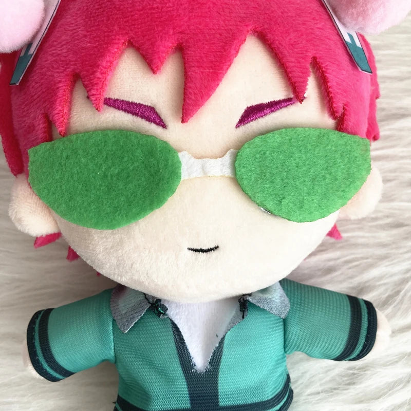 Anime The Disastrous Life of Saiki K. Saiki Kusuo Cosplay Doll Plush Stuffed Cushion Throw Pillow Toy Boy Girl's Xmas Gift