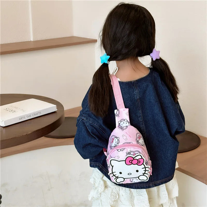 Hello Kitty Bag - Sanrio Cartoon Backpack for Kids