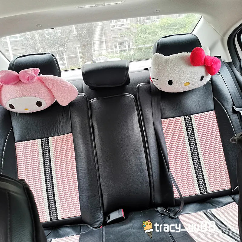 Kawaii Sanrio Car Neck Pillow - Plushy Mart