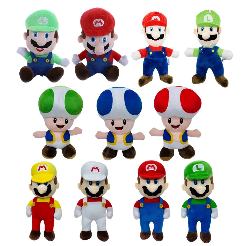 18-30cm Super Mario Anime Plush Toys